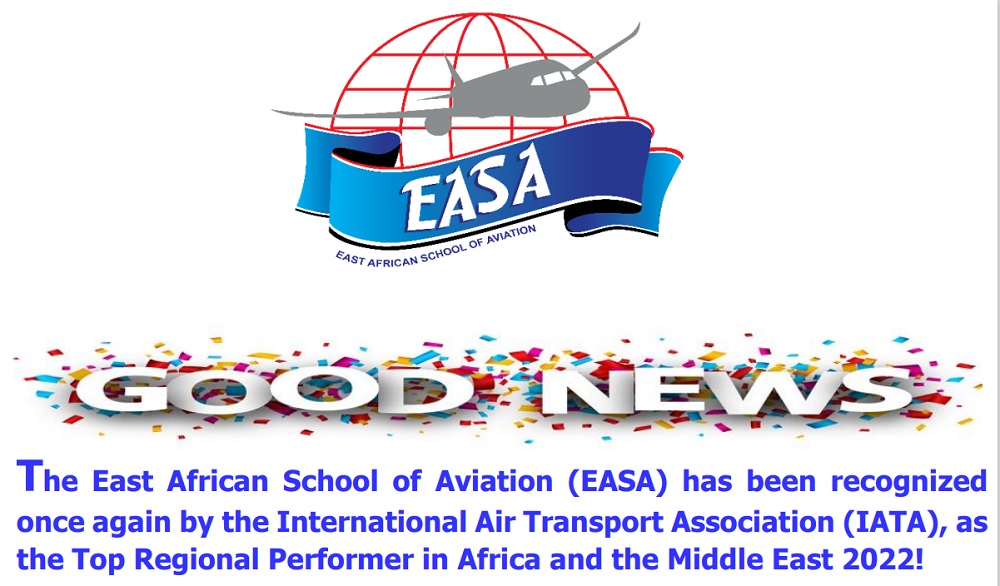 EASA once again gets recognized by IATA as  the Top Regional Performer in Africa and the Middle East 2022.